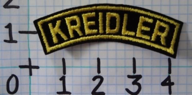 Vintage nos krielder motorcycle patch from the 70's 005