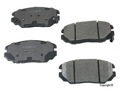 Wd express 520 11250 503 brake pad or shoe, front