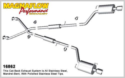 Magnaflow 16862 infiniti g35 stainless cat-back system performance exhaust