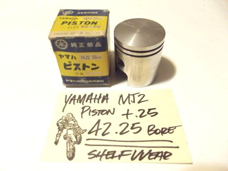 Yamaha mj2 55cc piston (only) 42.25 mm bore nos