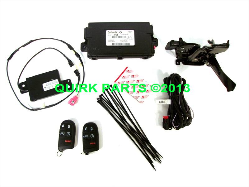 2013 dodge charger remote start kit with 2 new keyless entry fobs oem new mopar