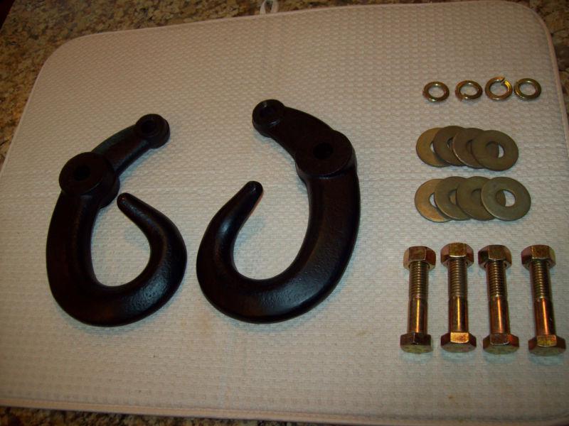 60-66,67-72 69-72 chevy chevrolet truck k5 blazer suburban 4x4 factory tow hooks