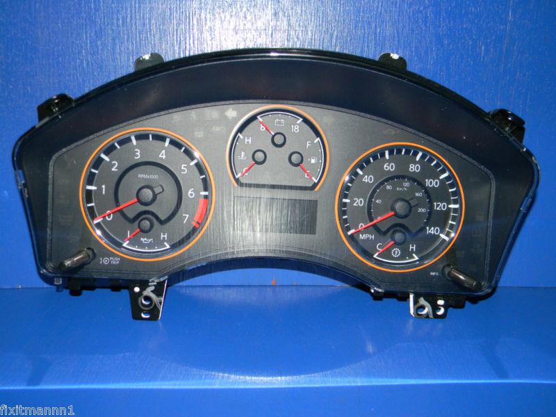08 nissan armada speedometer instrument cluster bb312