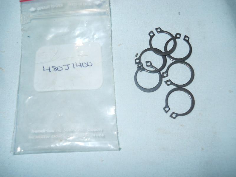 Nos kawasaki circlips rear brake a1 a1ss a7 a7ss buy 6 480j1400