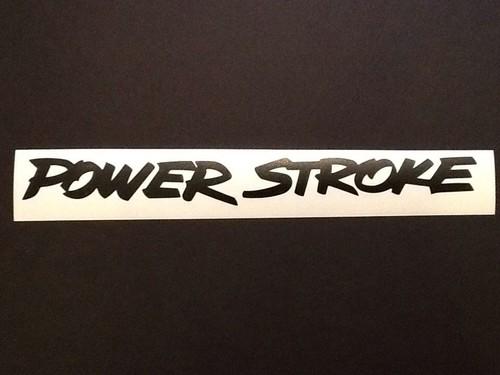 Ford power stroke vinyl stickers