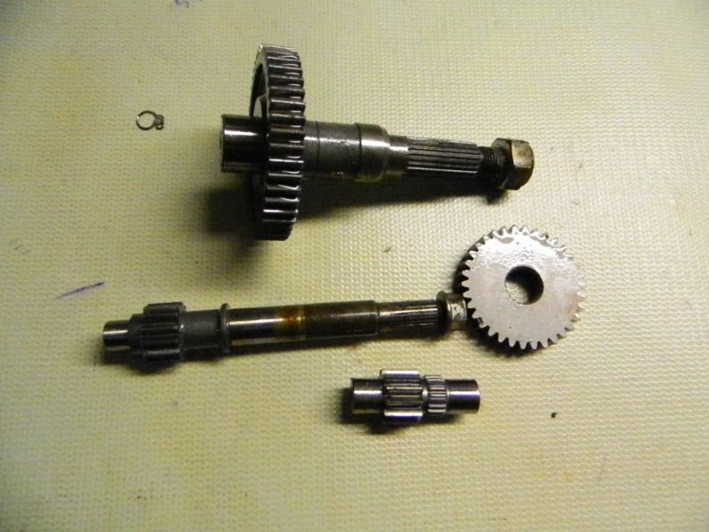 81 honda nx50 nx 50 m express sr trans transmission tranny gears rear axle drive