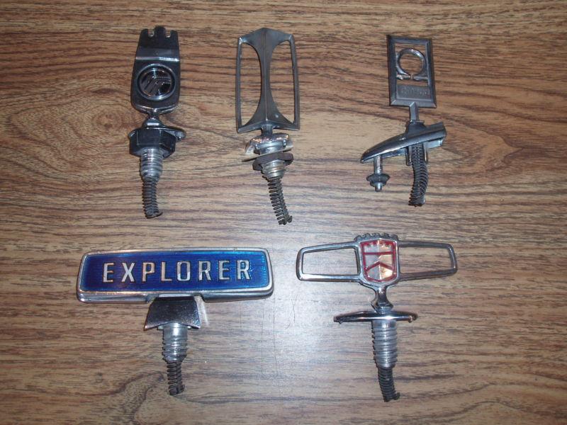 Ford hood ornament lot explorer grand marquis crown victoria granada omega 