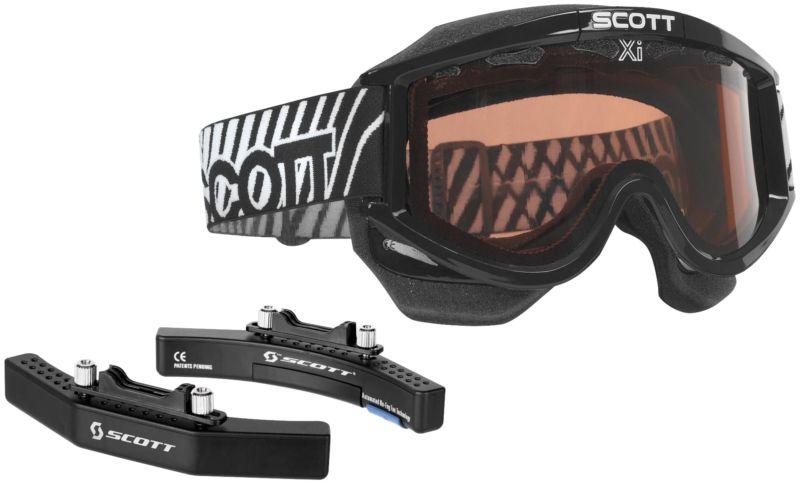 Scott usa 87 otg snowcross goggles with no fog fan black/rose lens