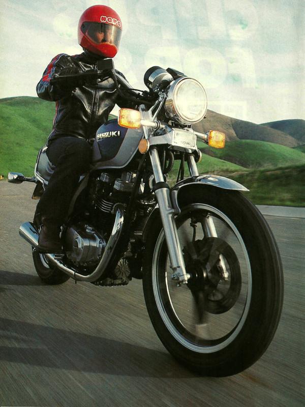 1983 suzuki gr650 d motorcycle road test with dyno specs 7 pages gr 650