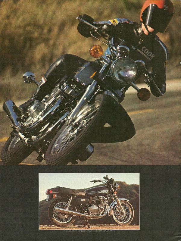 1978 suzuki gs1000 motorcycle road test with dyno specs 10 pages gs 1000