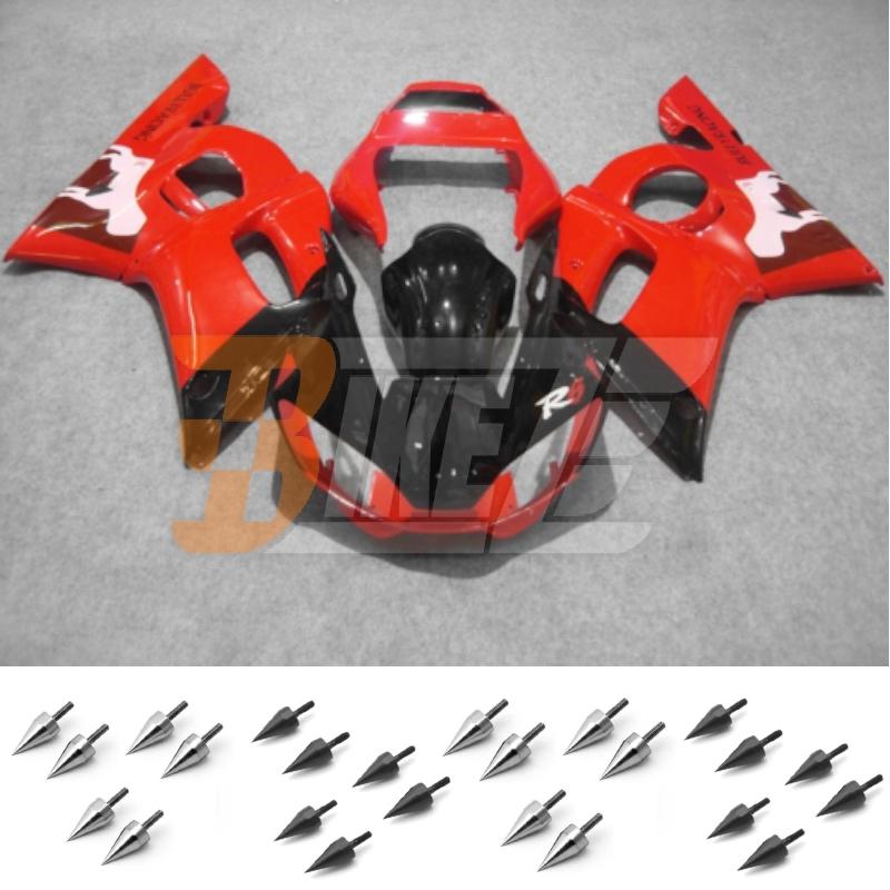 Free bolt kit! body frame fairing kit for yamaha yzf r6 1998 99 00 01 2002 as