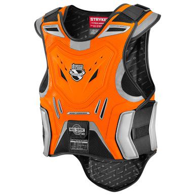 Icon vest stryker ms orange s/m 2701-0518