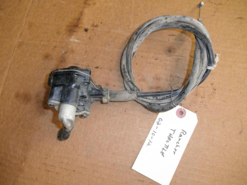 Honda rancher throttle assy.  