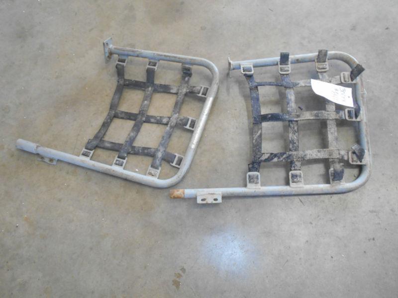 Honda trx300ex 250x nerf bars foot guards net 300ex trx250ex sportrax 95 96 97 