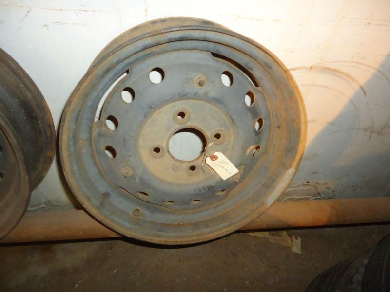 Triumph tr3 tr3a tr4 tr4a steel wheel original warranty