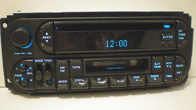 03 04 05 ram 2500&3500(hemi/cummins/v10)truck cd&cassette radio stereo*oem dodge