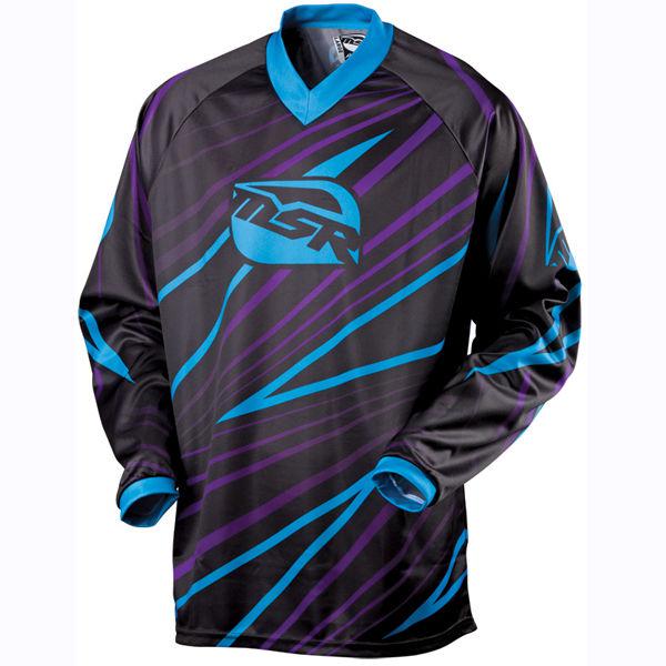 Msr youth axxis purple xs dirt bike jersey motocross mx atv kids riding gear