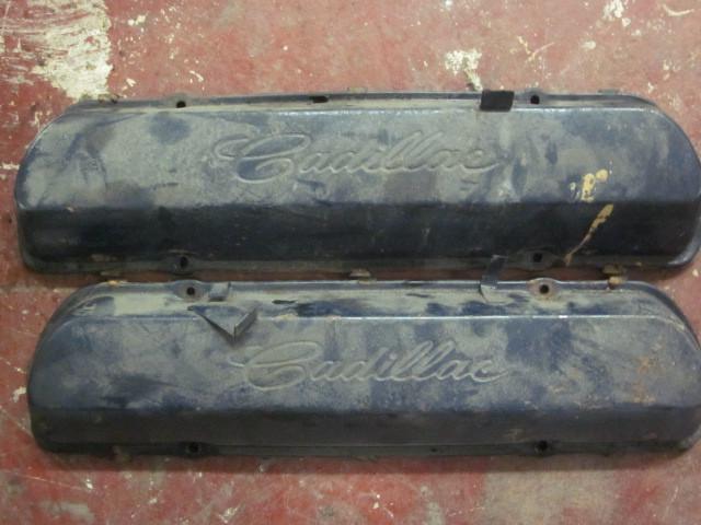 Original cadillac gm engine script valve covers  deville  fleetwood 65 66 67 68 