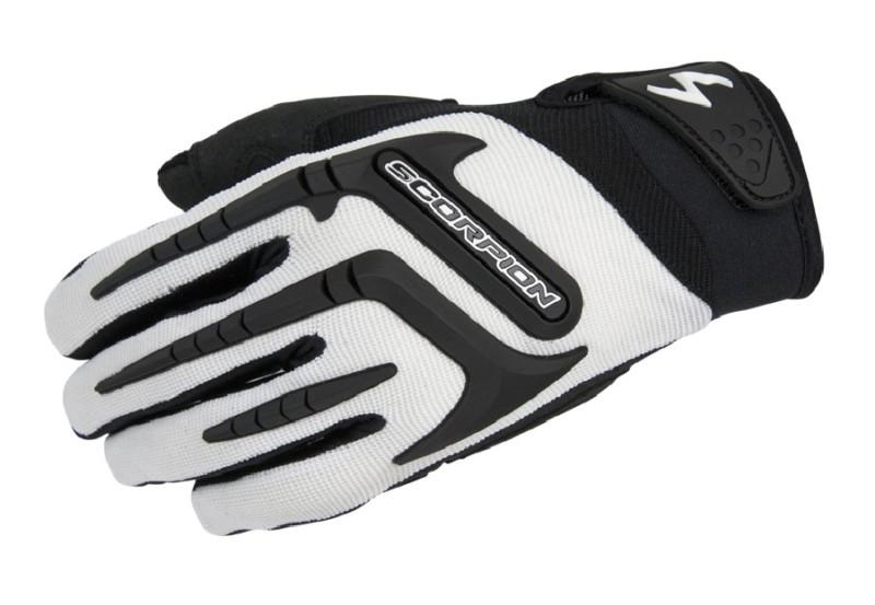 New womens scorpion skrub white motorcycle glove small sm