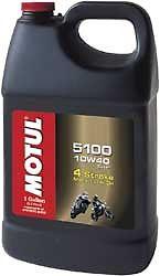 Motul 5100 ester/synthetic engine oil 10w-40 1gal 3081gaa