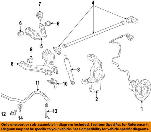 Gm oem 15835052 sway bar link/suspension stabilizer bar link