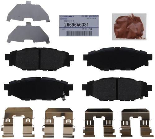 Subaru oem 26696ag031 disc brake pad/brake pad or shoe, rear