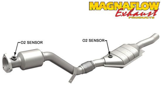 Magnaflow catalytic converter 51589 audi,volkswagen a6,a6 quattro,passat