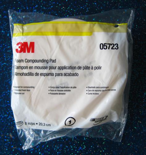 1pk - 3m perfect-it - single sided foam compounding pad 05723