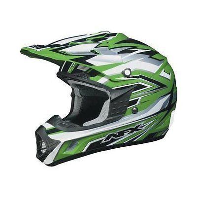 Afx helmet fx-17 multi green adult medium 0110-1794 new