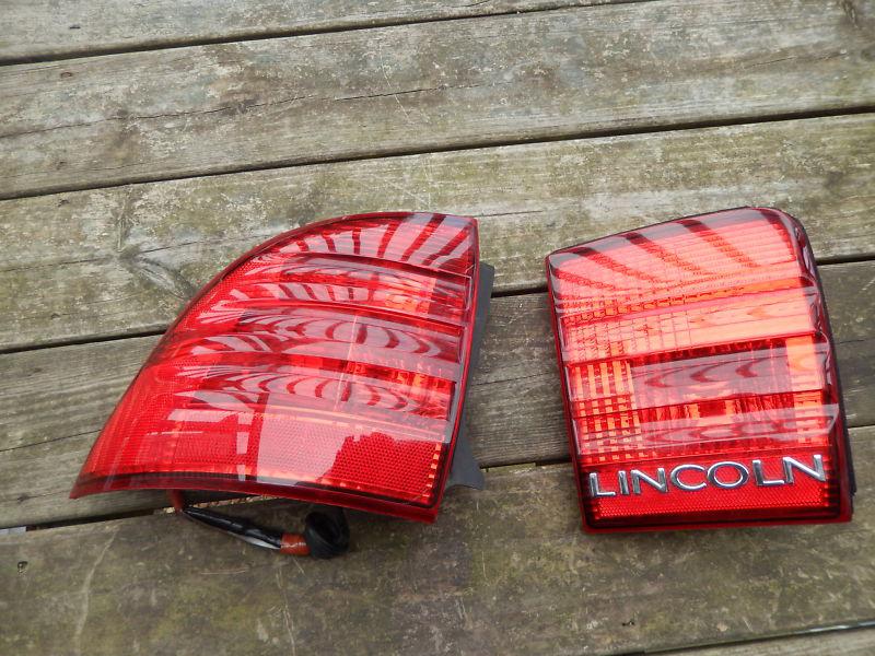 Lincoln ls 00 01 02 tail light lamp assembly brake stop set left driver lh l