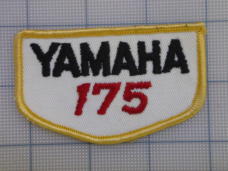 Vintage yamaha  patch 70s-80s biker motorcycle motocross birtbike yamaha 175