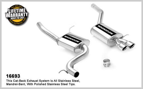 Magnaflow 16693 volkswagen jetta stainless cat-back system performance exhaust