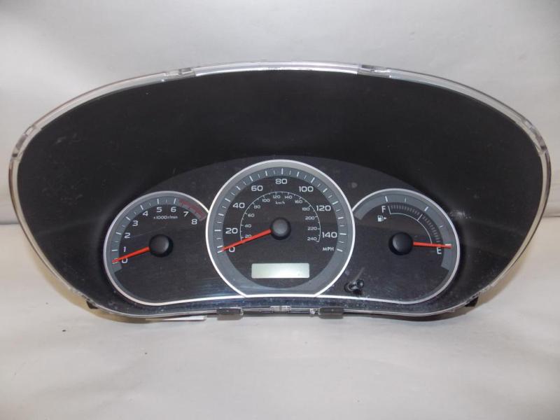 09-09 subaru impreza at 97k instrument cluster speedometer 2009 #7195