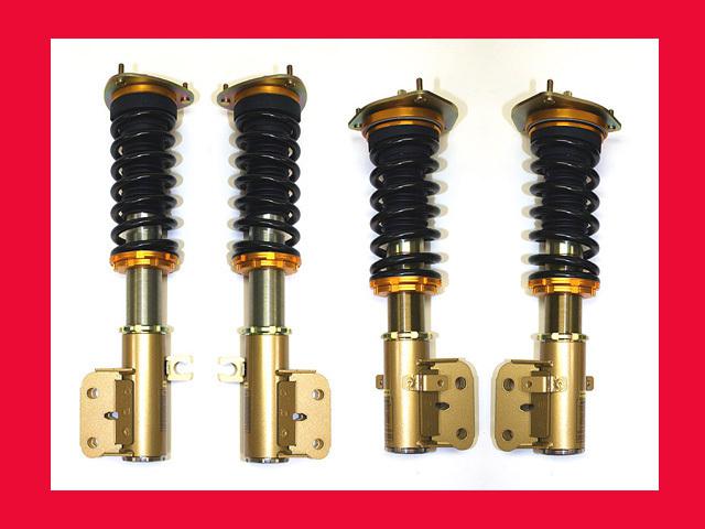 Yonaka spec 2 subaru wrx 02-07 04 sti adjustable dampening camber coilovers