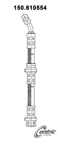 Centric 150.61055 brake hose, front-brake hydraulic hose