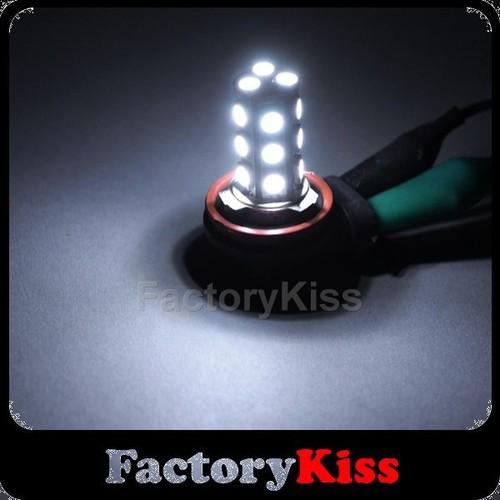 Gau auto 2 x car vehicle 18 smd led white fog light bulbs 12v h8