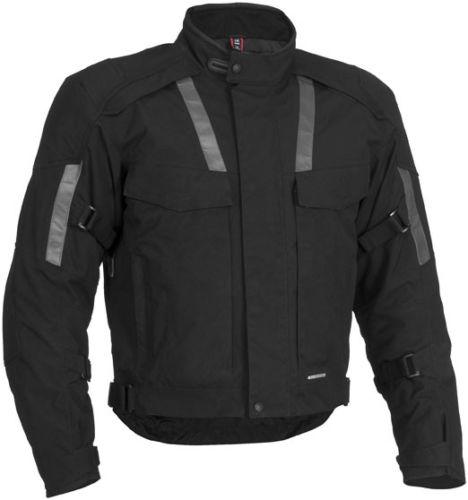 New firstgear kenya adult waterproof jacket, black, xl-tall