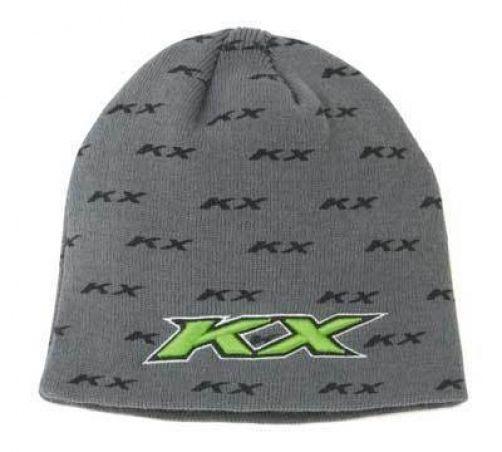 Brand new men's kawasaki kx consolation beanie gray k200-4500-chns