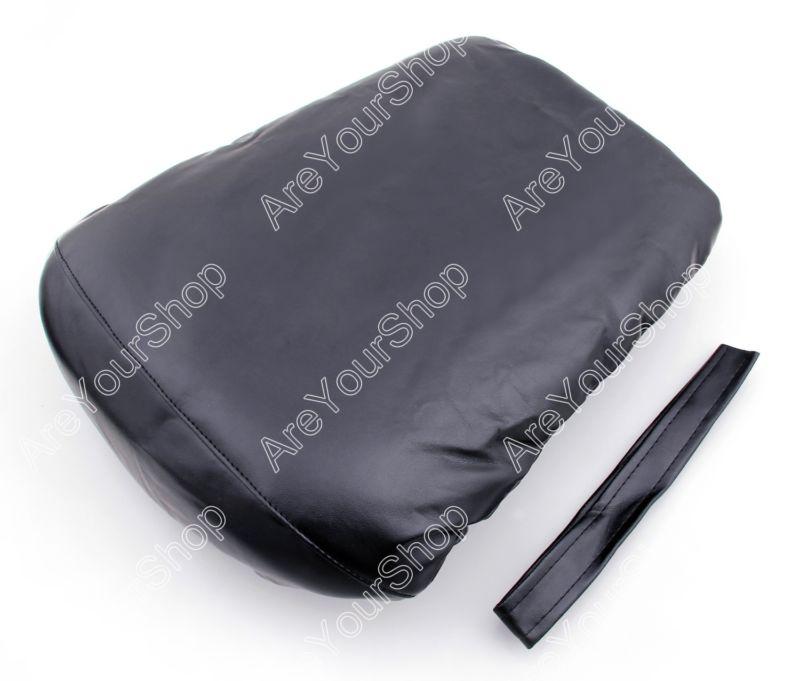 Passenger rear pu leather seat cowl cover pillon yamaha yzf r1 2002-2003 black