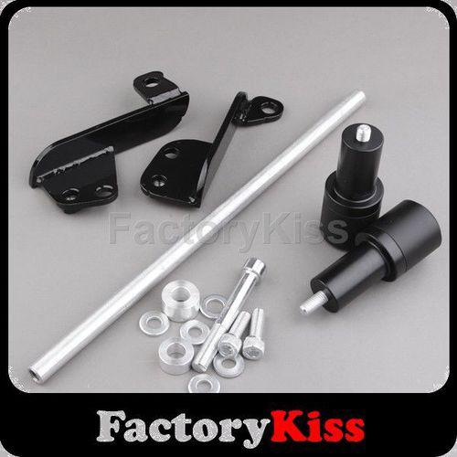 Gau motorcycle frame slider for honda cbr600rr cbr 600 rr 2003-2006 black