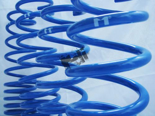 1989-1994 mitsubishi eclipse m2 sae steel 1.5" blue lowering springs