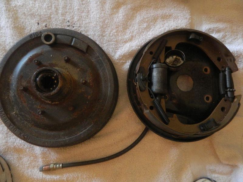 2 chevy truck brake drums and kits 1955 - 1959