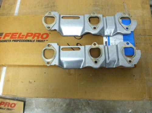 New 93-01fel-pro gm v-6 3.1 3.4 exhaust manifold set