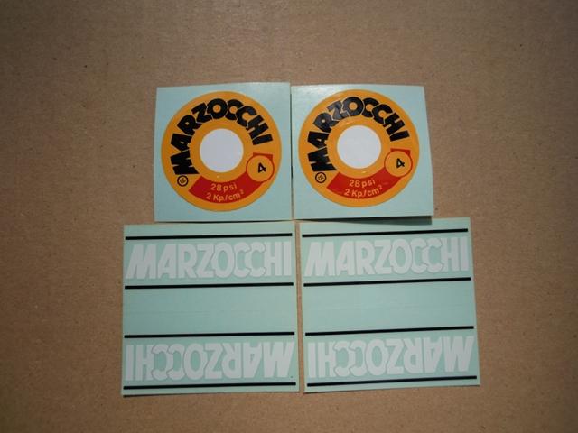 High quality repro decals for marzocchi ag strada rear shocks **free ship**