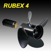 Solas rubex 14.25 x 19 4 blade aluminum prop for 135-300 hp motors