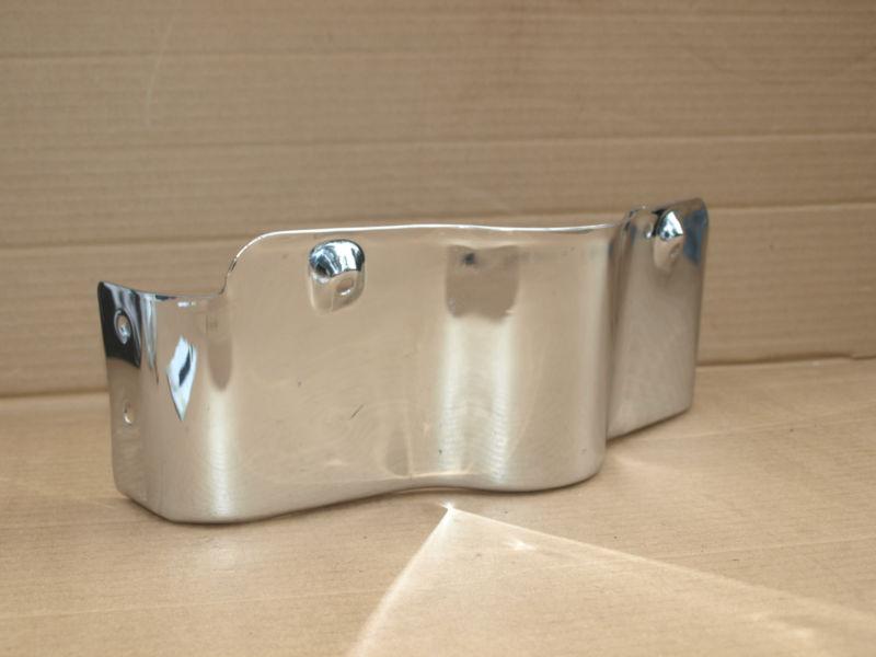 Chrome triple tree cover for harley flt