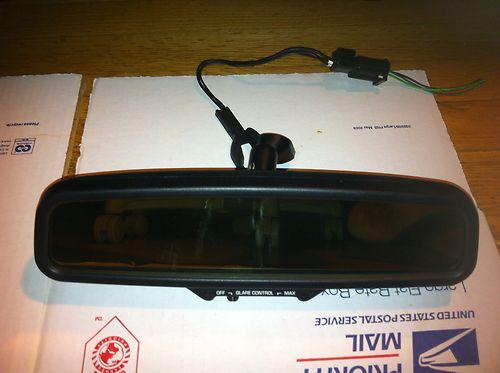 Range rover  auto dim rear view mmirror & maplights