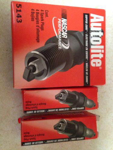 6 autolite 5143 spark plugs 