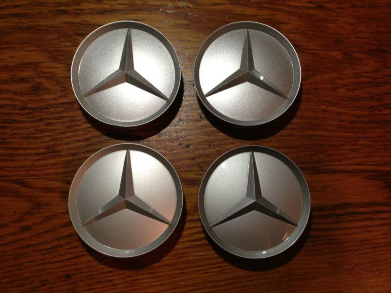  set (x 4)*oem* mercedes benz alloy wheel hub center cap  3" 2014010225