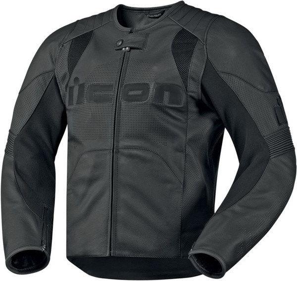 Icon overlord motorcycle jacket stealth xl x-large